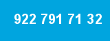922 791 71 32 922 791 71 32